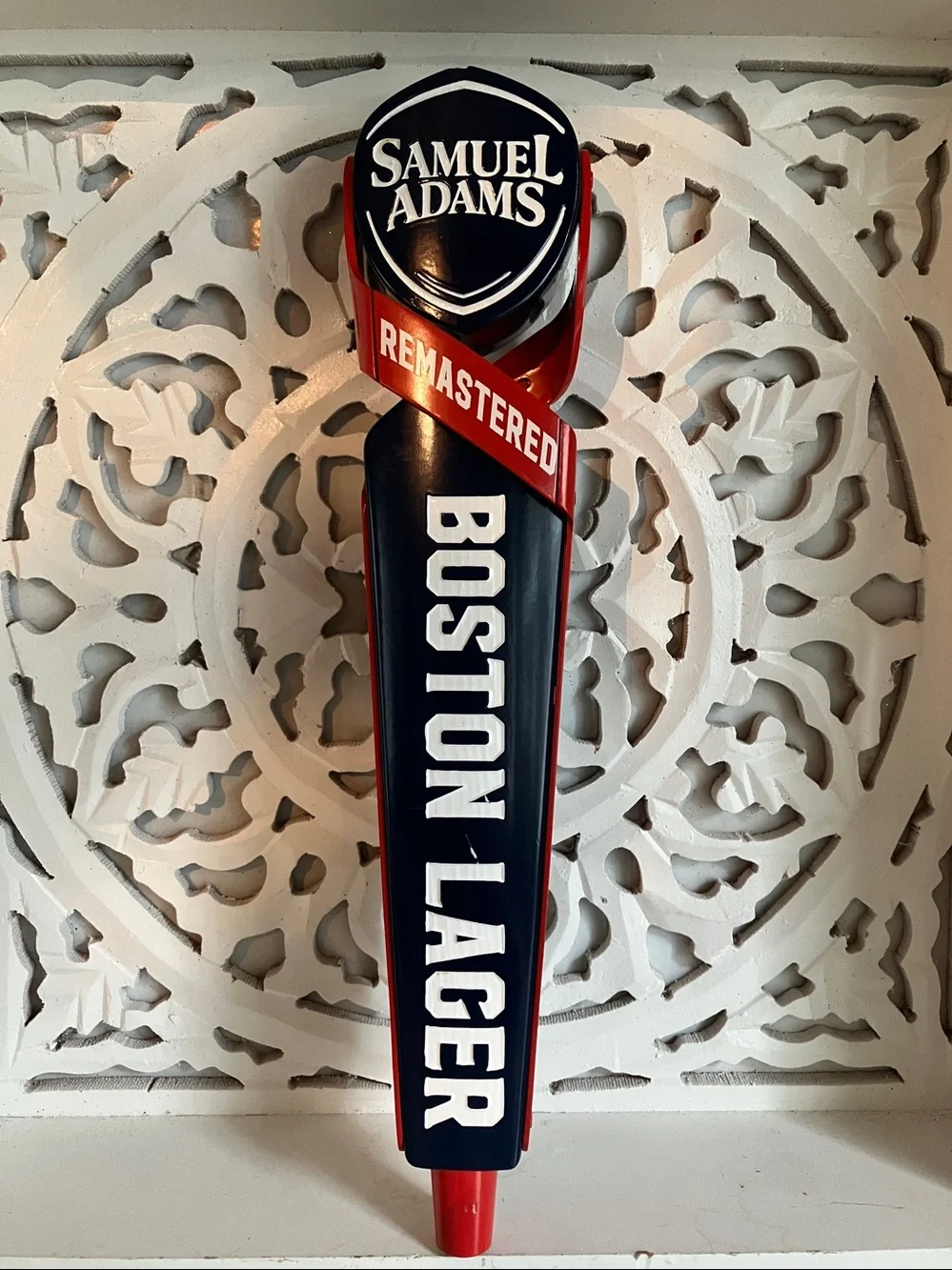 Samuel Adams Remastered Boston Lager Tap Handle NEW